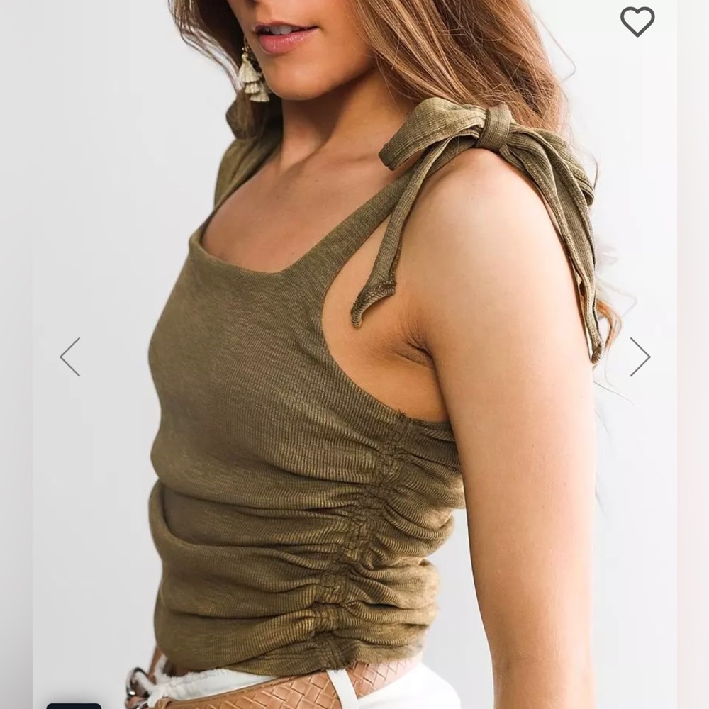 NEW FREE PEOPLE- Boulevard Tank in Oregano - Picture 5 of 9